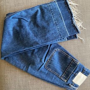 Wide leg denim